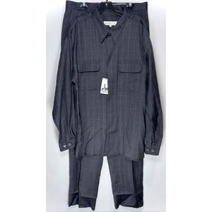 Inserch vintage wool blend black outfit size XL / 36
